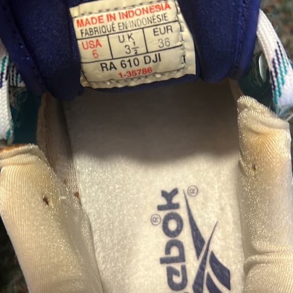 #36-49  Vintage Reebok Hexalite Wonans Trainers - Picture 5 of 7